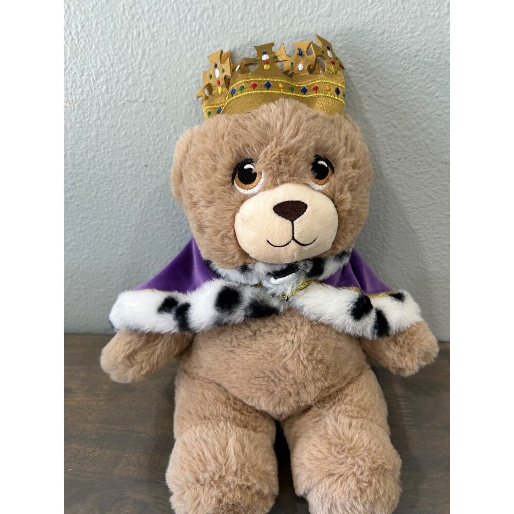 King Charles Coronation Bear United Kingdom Plush Teddy Bear Stuffed Animal Elga